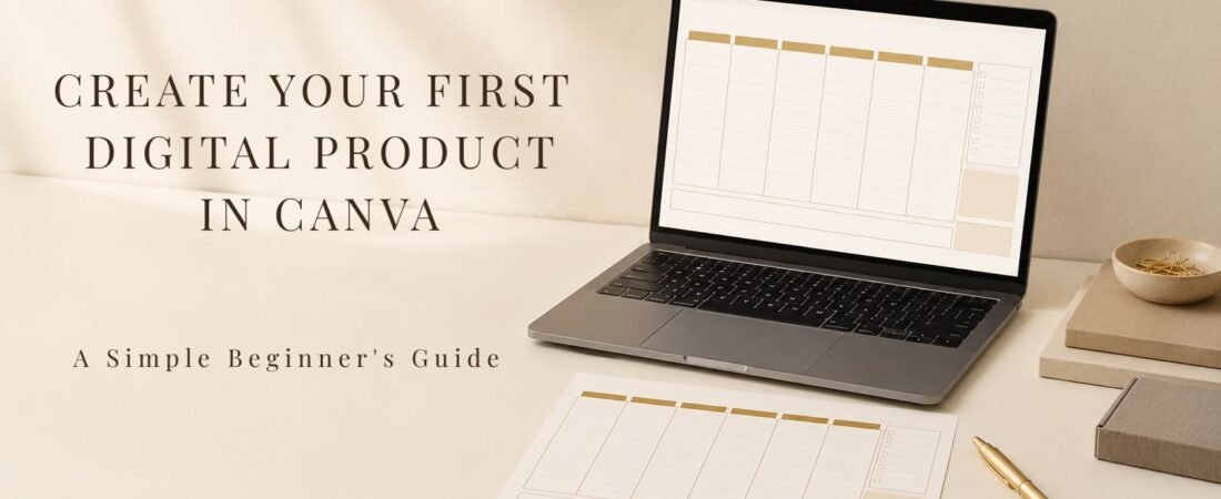 How to Create Your First Digital Product in Canva