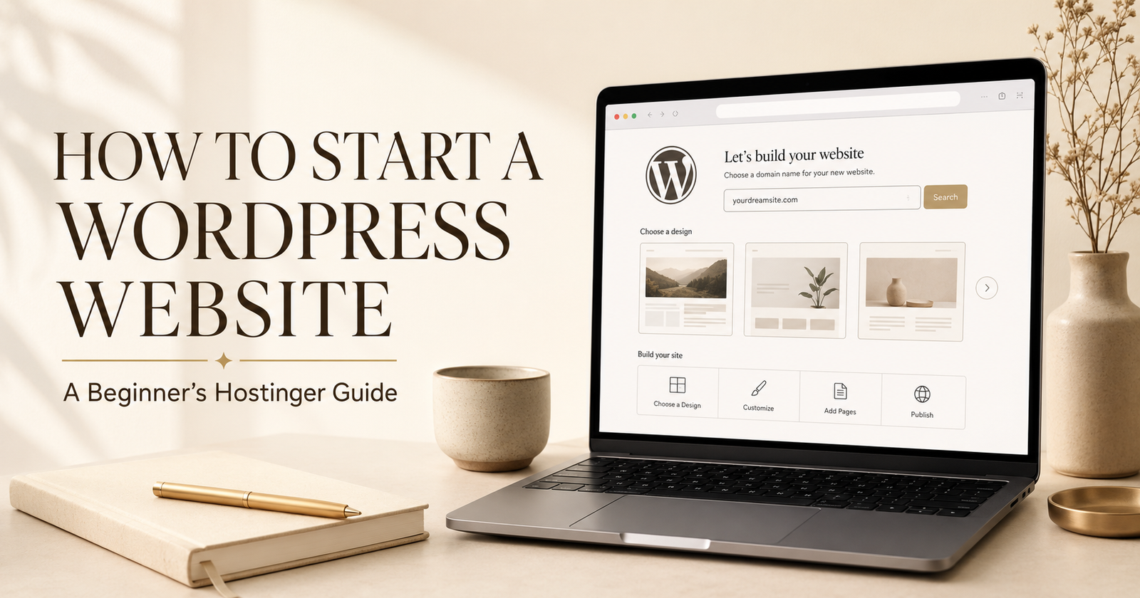 How to Start a WordPress Website with Hostinger: A Beginner’s Guide